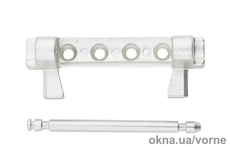 Upper hinge on the frame (with template)